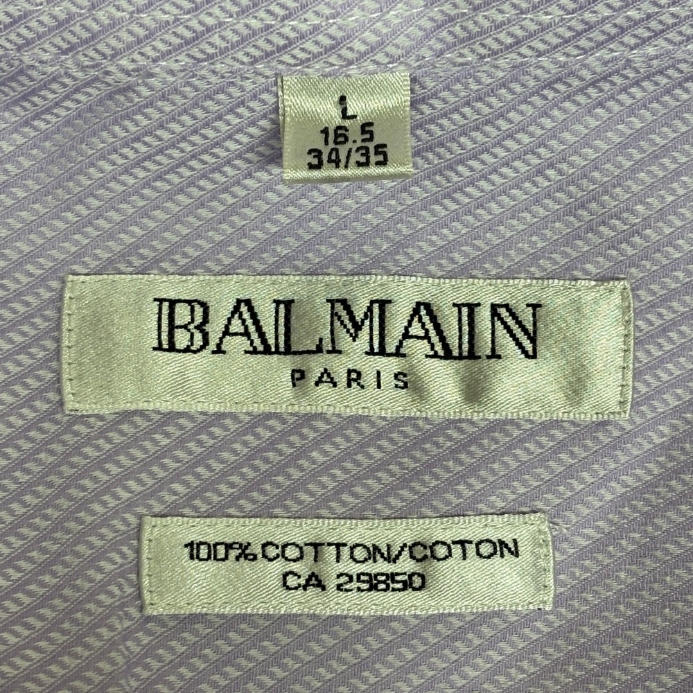 Balmain Men's Purple Shirt
